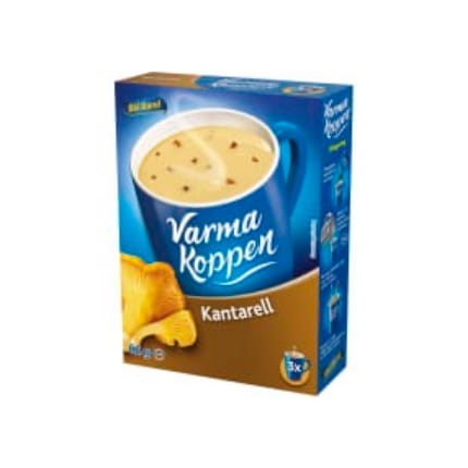 شوربة Kantarell Varma Koppen Pulver/3 Port