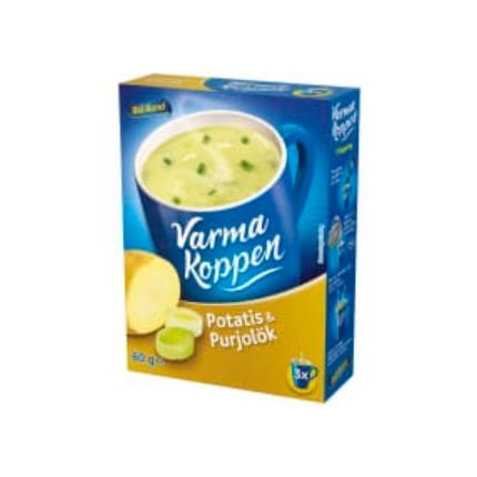 شوربة Potatis&purjo Varma Koppen Pulver/3 Port