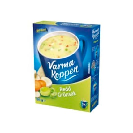 شوربة Redd Grönsak Varma Koppen Pulver/3 Port