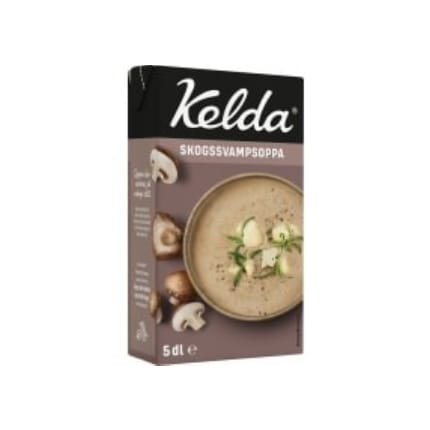 شوربة Skogssvamp Soppa