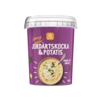 شوربة Jordärtskocka Potatis Soppa