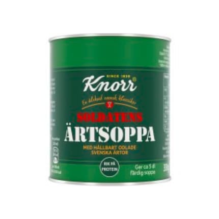 شوربة Ärtsoppa Soldatens