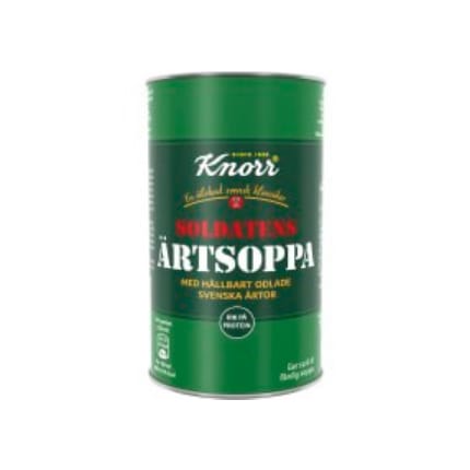 شوربة Ärtsoppa Soldatens