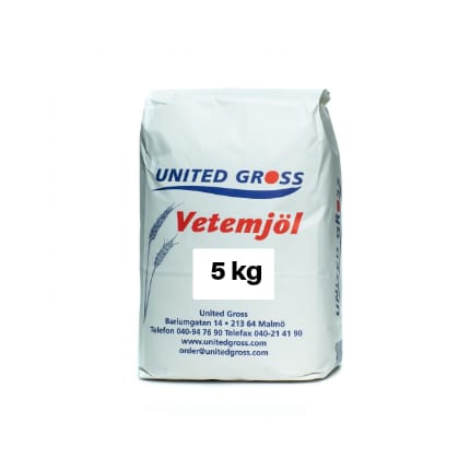 طحين Vetemjöl United Gross 5kg
