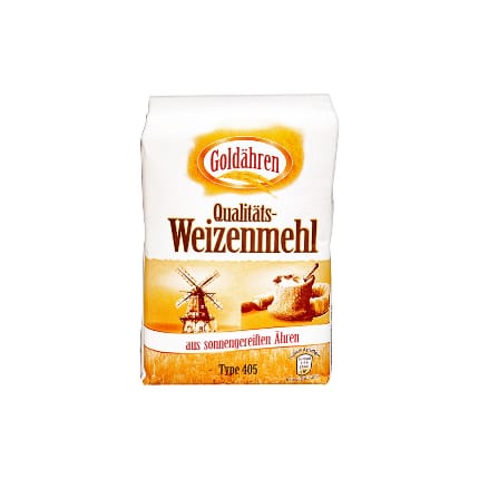 طحين Vetemjöl Goldahren 1kg TEXT