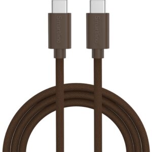 USB-C till USB-C 2m brun Smartline