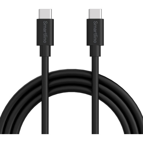 USB-C till USB-C 1m svart Smartline