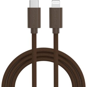 USB-C till Lightning 2m brun Smartline