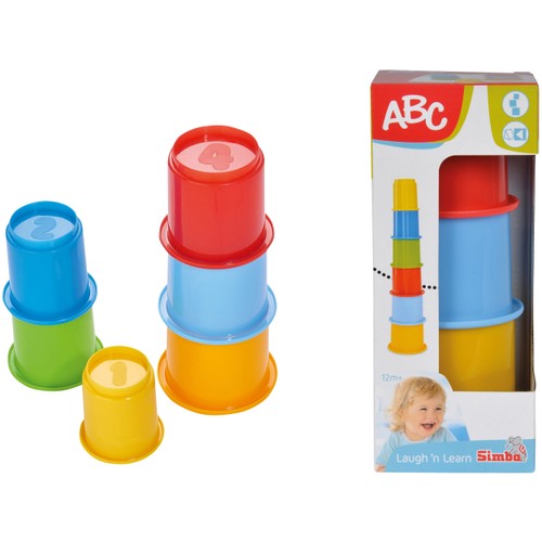 Muggar Stapelbara 6-p ABC Simba