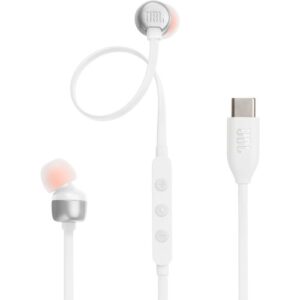 Hörlur in-ear Tune 310 vit JBL