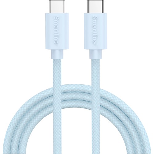 USB-C till USB-C 2m blå Smartline
