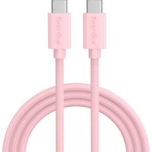 USB-C till USB-C 2m rosa Smartline