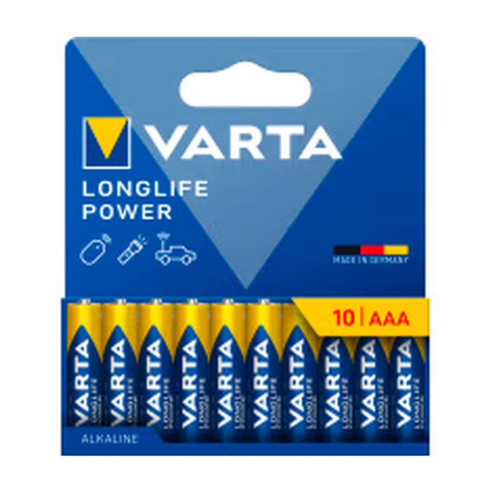 Batteri Longlife Power AAA 10-p Varta