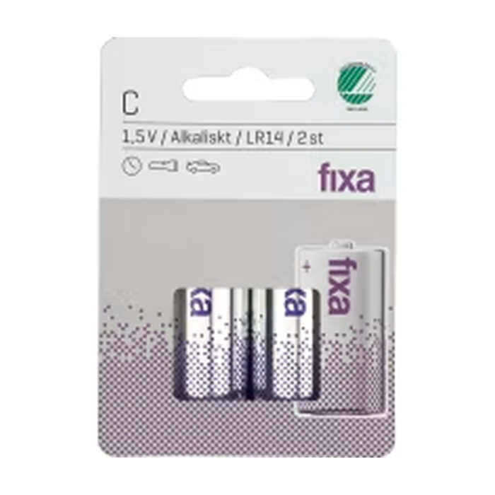 Batterier C 2-p Fixa