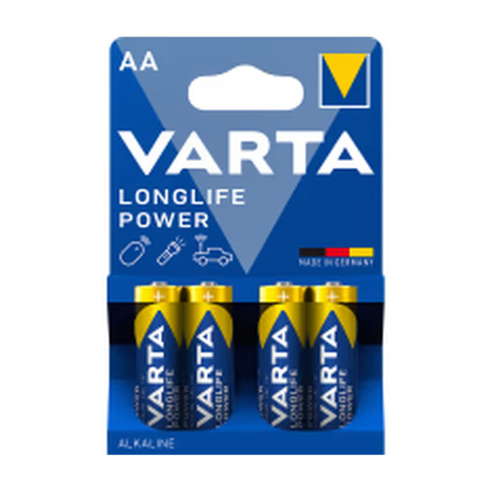 Batteri Longlife Power AA 4-p Varta