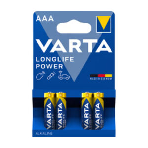 BAT-023 Batteri Longlife Power AAA 4-p Varta