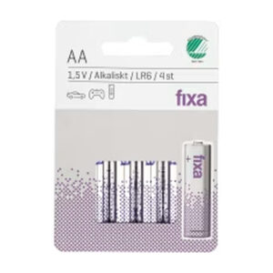 BAT-030 Batterier AA 4-p Fixa