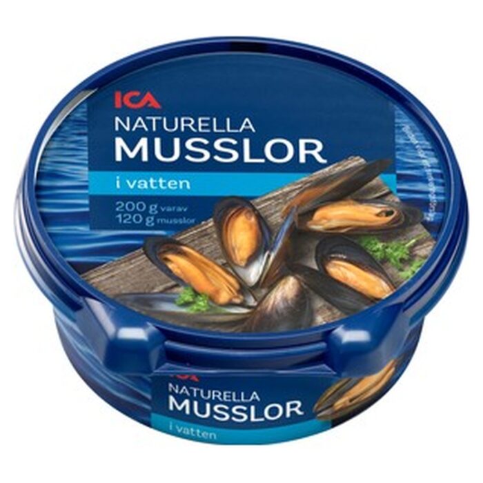 Musslor i vatten 200g ICA