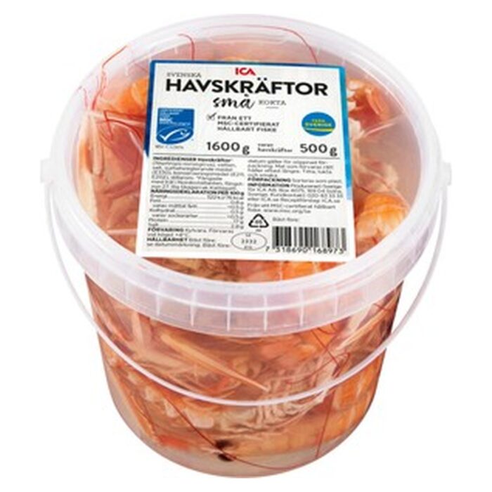 Havskräftor Små Färska 500g ICA