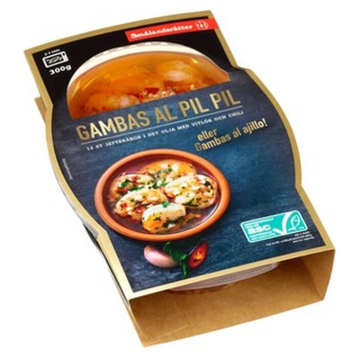 Gambas al pil pil 300g Smålandskräftan