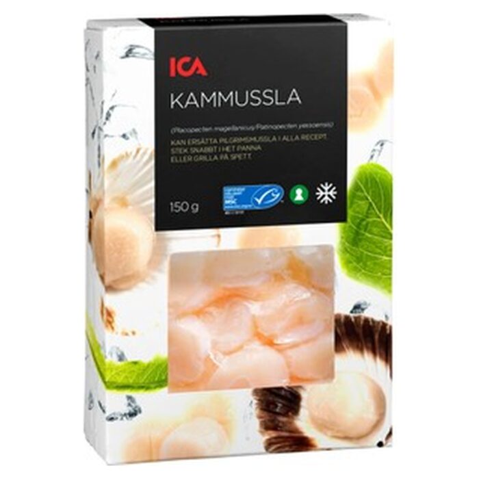 Kammusslor 150g ICA