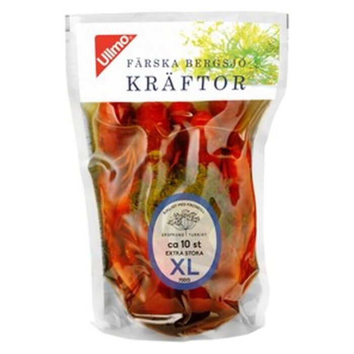Kräftor Färska ca 10st XL 700g Ullmo