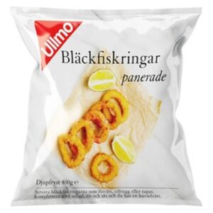 Panerade bläckfiskringar Fryst 400g Ullmo