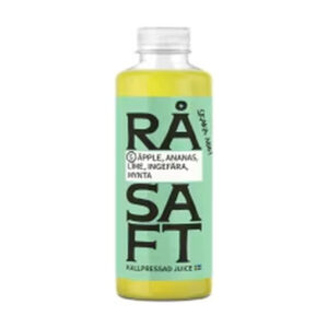 Äpple Ananas Lime Ingefära Mynta Kallpressad Juice RÅSAFT 700ML