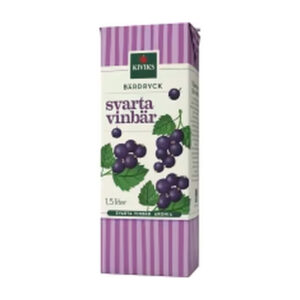 Svart Vinbär Bärdryck KIVIKS 1,5L