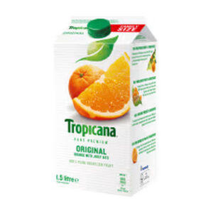 Original With Juicy Bits Apelsinjuice TROPICANA 1,5L