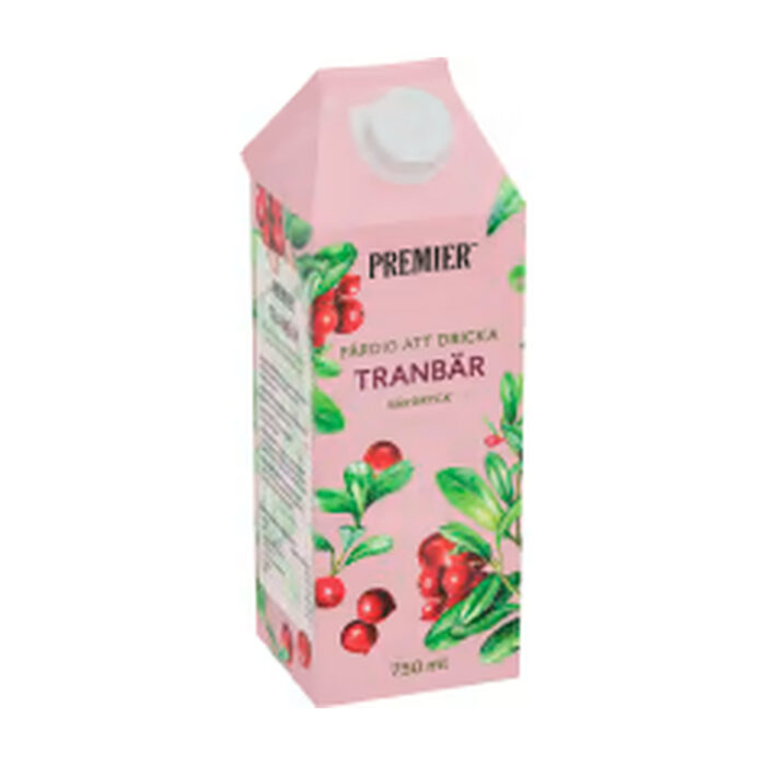 Tranbär Bärdryck PREMIER 750ML