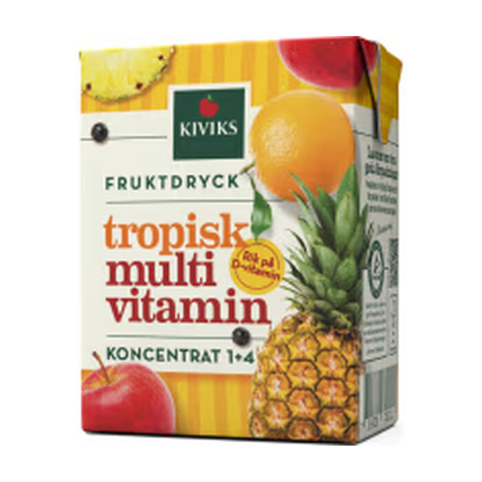 Tropisk Multivitamin Fruktdryck KIVIKS MUSTERI 2DL/1L