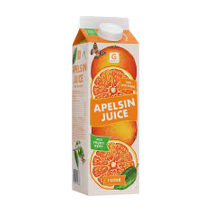Apelsinjuice med Fruktkött GARANT 1L
