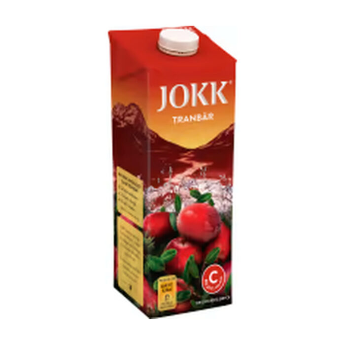 Tranbär Dryck JOKK 1L