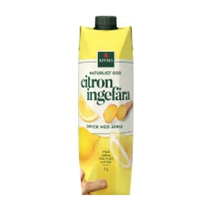 Citron Ingefära Äpple Dryck KIVIKS MUSTERI 1L