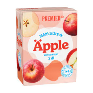 Äpple Måltidsdryck PREMIER 2DL/1L