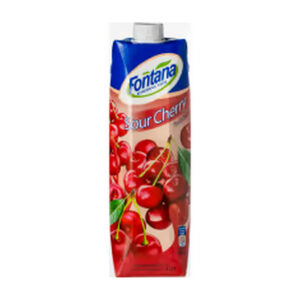 Sour Cherry Fruktdryck FONTANA 1L