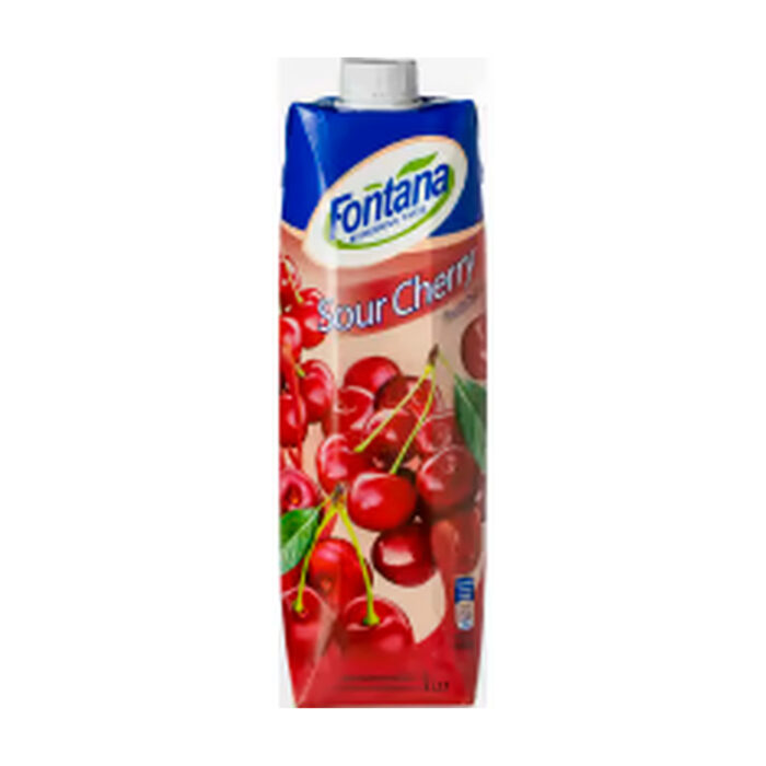 Sour Cherry Fruktdryck FONTANA 1L