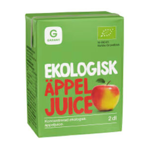 Äppeljuice Ekologisk Koncentrat GARANT EKO 2DL/1L