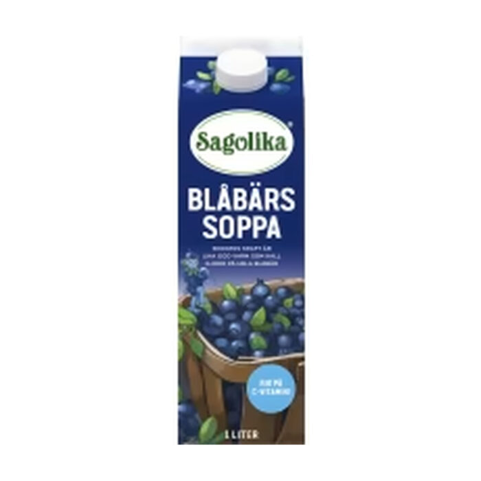 Blåbärssoppa SAGOLIKA 1L