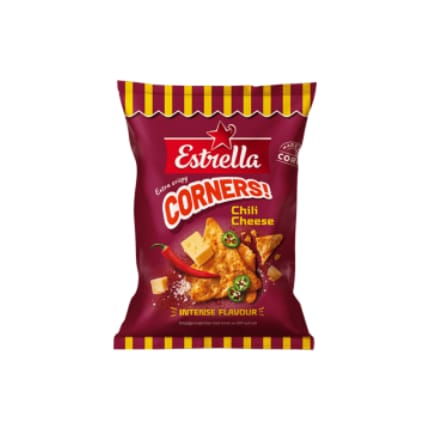 شيبس Estrella Corners Chili Cheese160 G