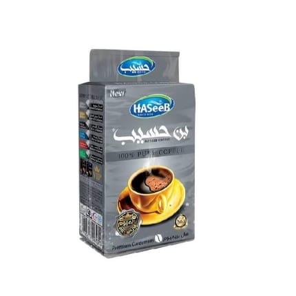 قهوة بن حسيب Haseeb Kaffe Silver 500g