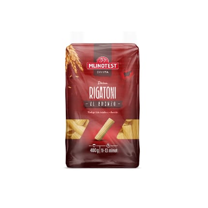 معكرونة Pasta Divita durum Rigatoni “Al bronzo” 400gr