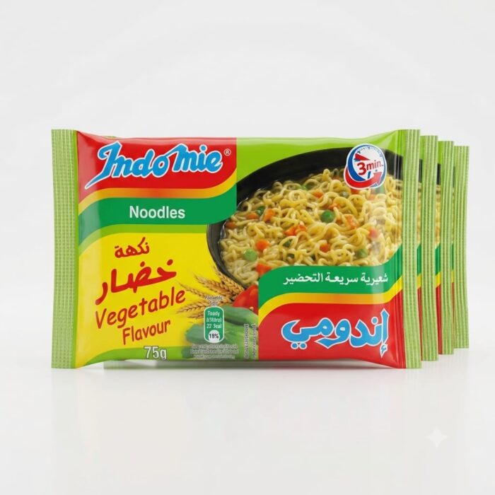 اندومي 5قطع  JB Indomie Vegetable Noodles 75g