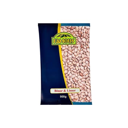 فاصولياء Pintobönor 900g Famous