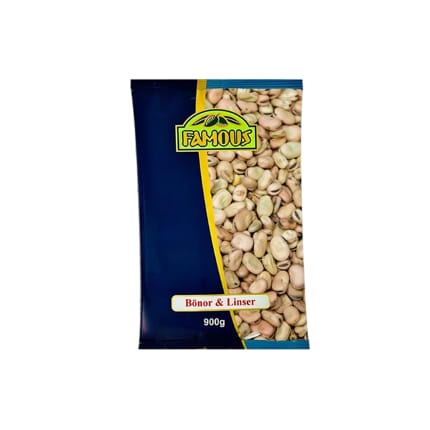 فول حب Bondbönor Små 700g Famous