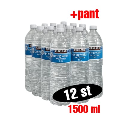 ماء 12 عبوة  spring water 1500 ml