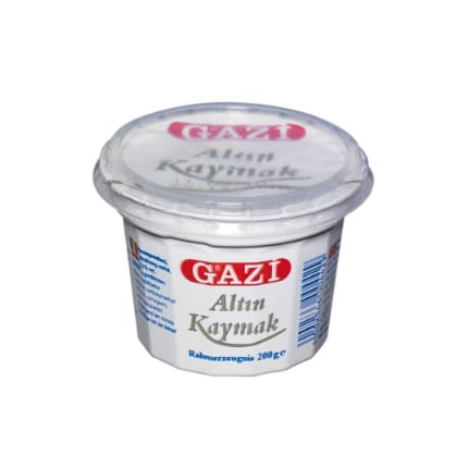 كريمة القيمق Gazi Krem Kaymak 200gr