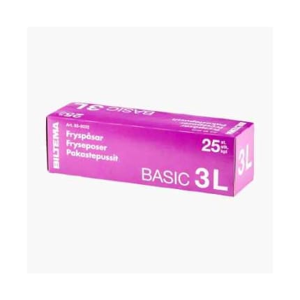 اكياس فريزة Fryspåsar basic 3 liter25 -pack
