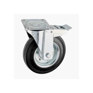 دولاب Länkhjul med broms, Ø200 x 38 mm